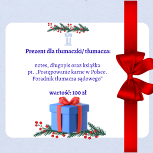 Prezent dla tłumaczki i tłumacza