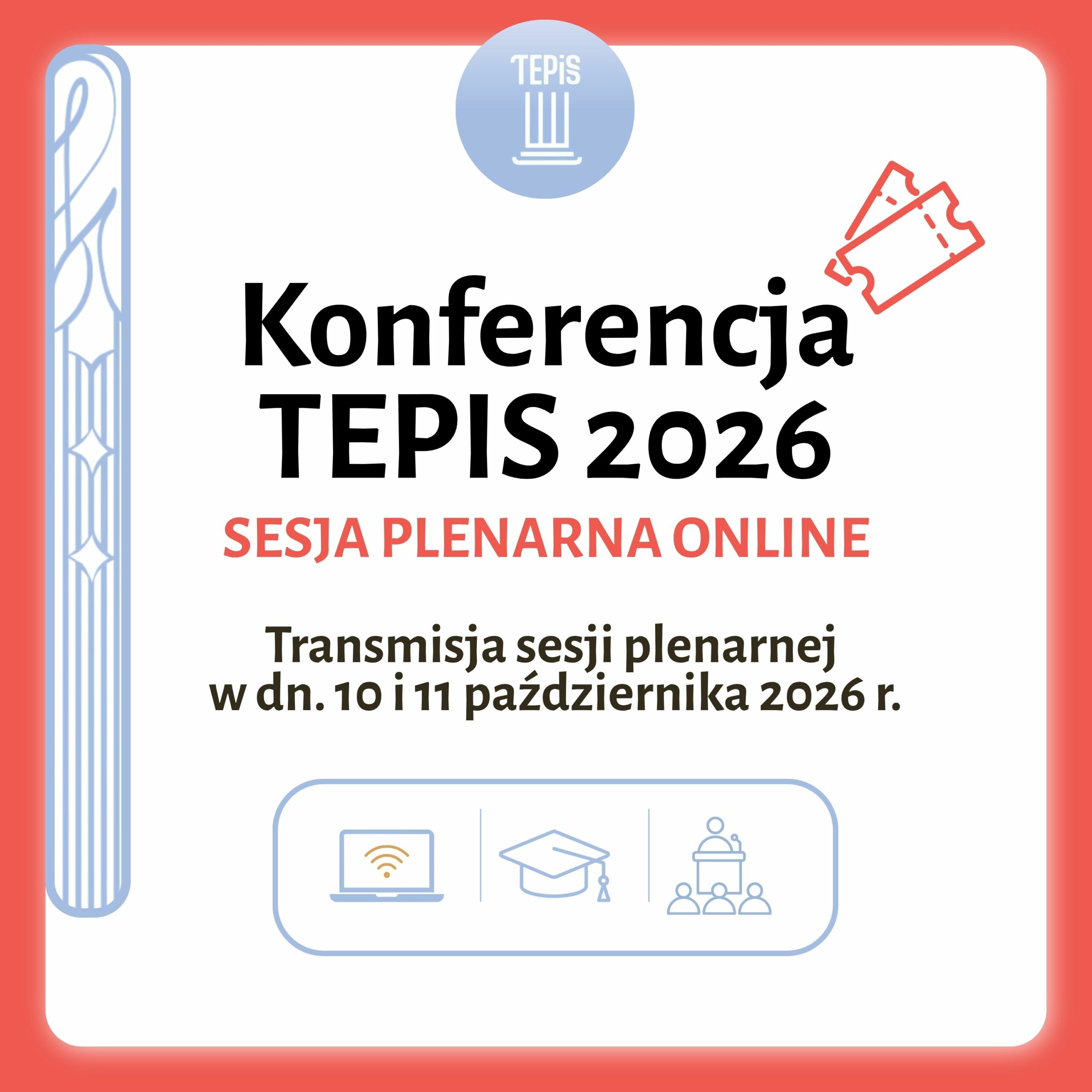 Konferencja TEPIS - udział w sesji plenarnej ONLINE