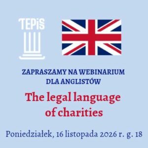 Legal terminology: The legal language of charities